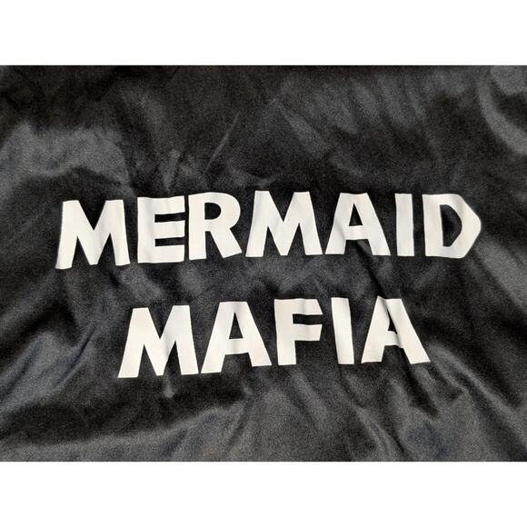 Seeing Red Mermaid Mafia Mens M Funny King Triton Atlantis Halloween Costume - Picture 6 of 12